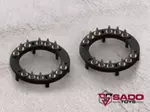 Bra Cups Circle Spikes small