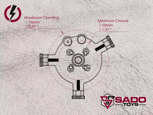 Kali Cap Probe E dimensions
